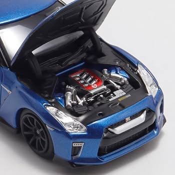 Amazon | 1/64 motorhelix GT-R R35 日産 track edition 青